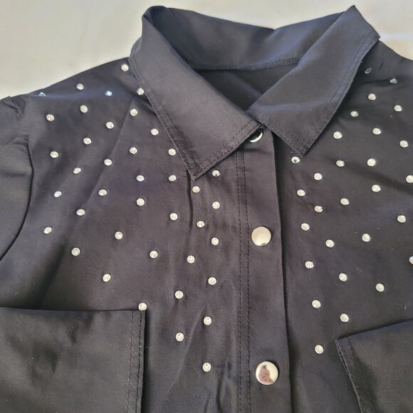 Weissman Hip Hop Dance Costume "Speed Drive" Style 16714 Hot Pink & Black Jacket - Picture 3 of 9